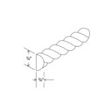 Navy Blue Shaker Rope Moulding - Image 2