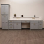 Gray Shaker Knee Drawer - Image 5