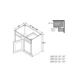 Blind Corner Base Cabinet