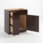Shaker Espresso 30 W Vanity Combo with Drawers