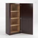 Shaker Espresso 42 H Single Door Wall Cabinet image 1
