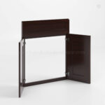 Shaker Espresso Corner Sink Base Front image 1