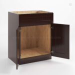Shaker Espresso Single Vanity Sink Base Cabinet image 1