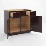 Shaker Espresso Vanity Combo Cabinet - Image 2