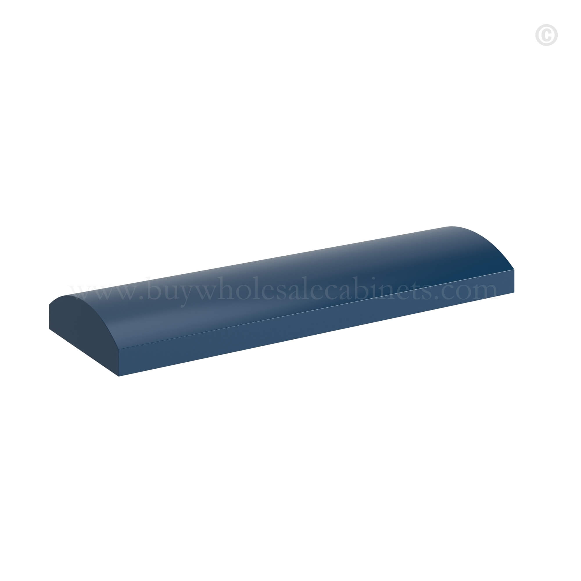 Navy Blue Shaker Batten Moulding