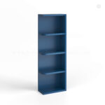 Navy Blue Shaker Open End Shelf