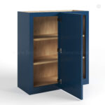 Navy Blue Shaker 30" H Wall Blind Cabinet - Image 2