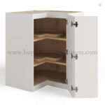 Dove White Slim Shaker Easy Reach Wall Cabinet - Image 2