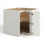 Dove White Slim Shaker Easy Reach Base Cabinet - Image 2