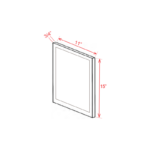 White Oak Veneer Shaker Door Sample - Image 2