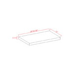 Slim Shaker Floating Shelf