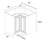 base lazy susan cabinets, rta cabinets, wholesale cabinets