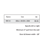 Charcoal Black Shaker Base Blind Corner Cabinet - Image 4