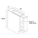 base spice rack cabinet, rta cabinets, wholesale cabintes