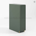 Slim Shaker Green Base Spice Rack Cabinet