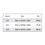 Charcoal Black Shaker Base Cabinet Double Door & Single Drawer - Image 4