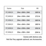 Dorian Gray Shaker Tall Pantry Cabinet 4 Doors - Image 4