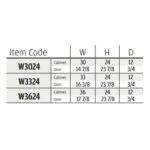 Frameless Gloss Gray Double Door Wall Microwave/Stove Bridge Cabinet 24'H - Image 4