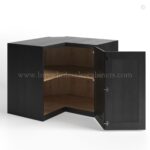 Charcoal Black Shaker Wall Easy Reach Cabinet - Image 2