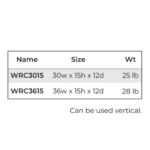 Slim Shaker Green Wall Wine Rack - Image 3