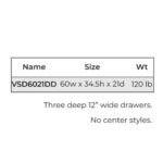 Slim Shaker Green Vanity Sink Base Combo - Image 4