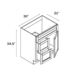 Vanity Sink Base Combo, rta cabinets, kitchen cabinets