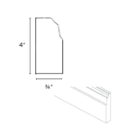 Slim Shaker Green Base Molding - Image 2