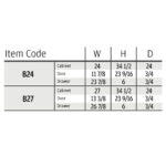 item code frameless, rta cabinets