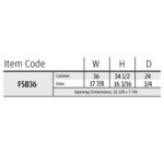 item code, rta cabinets