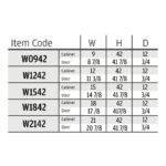 item code frameless, rta cabinets