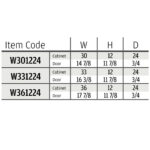 item code frameless, rta cabinets