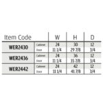 item code frameless, rta cabinets