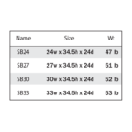 Slim Shaker Green Sink Base Double Door and 1 False Drawer - Image 4