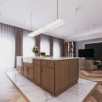 Slim Oak Shaker Spice Pull Base Cabinet - Image 7