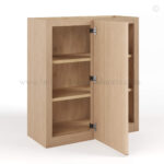 Slim Oak Shaker Blind Corner Wall Cabinet, rta cabinets, wholesale cabinets