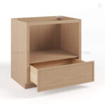 Slim Oak Shaker Microwave Base Cabinet, rta cabinets, wholesale cabinets