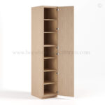 Slim Oak Shaker Tall Pantry Cabinet with 2 Doors, rta cabinets, wholesale cabinets