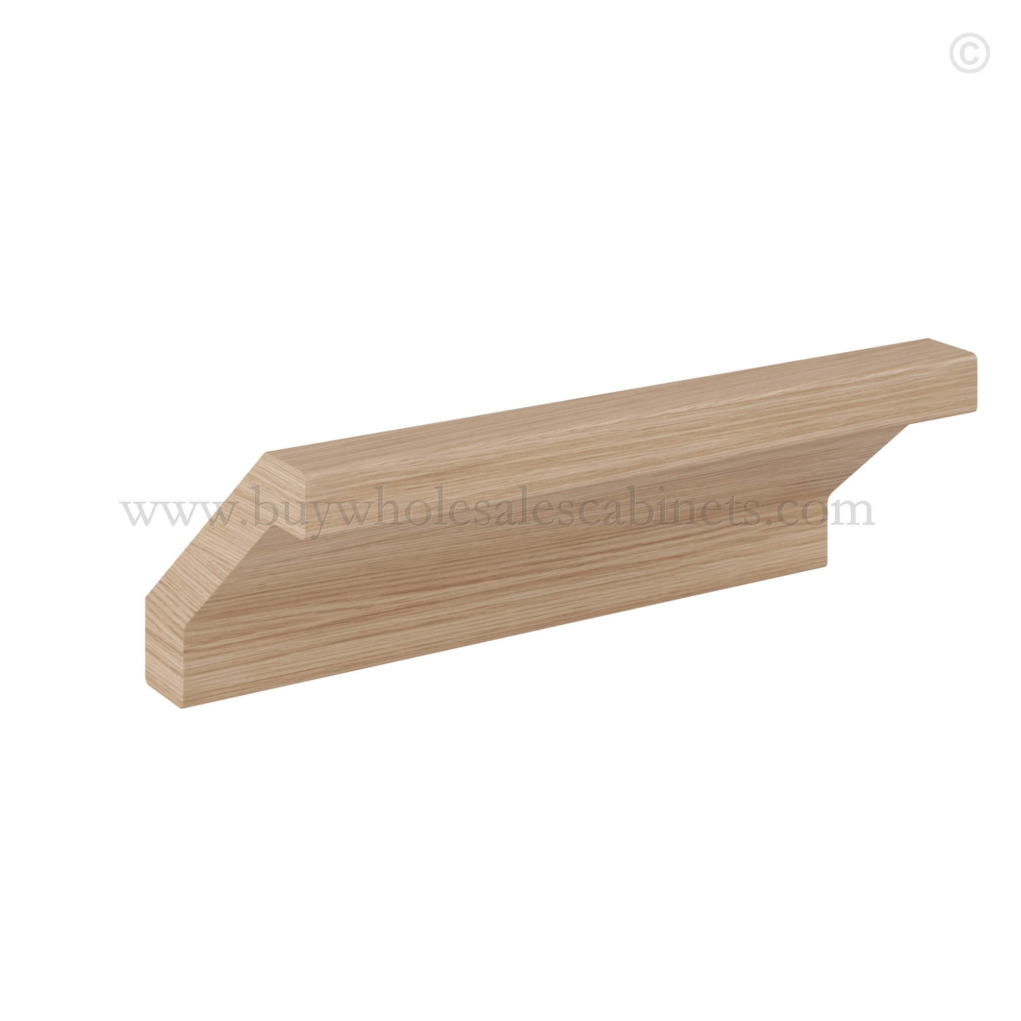 Slim Oak Shaker Crown Moulding, rta cabinets, wholesale cabinets