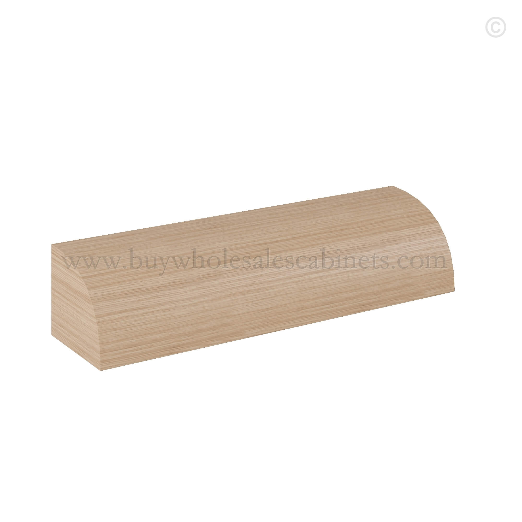 Slim Oak Shaker Shoe Moulding, rta cabinets, wholesale cabinets