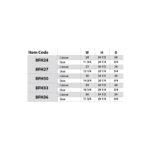 Dove White Slim Shaker Base Cabinet Double Doors Full Height - Image 4