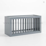 Gray Shaker Plate Rack