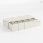 Charleston White Raised Panel Wall Spice Drawer - Image 2