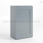 Gray Shaker 30" H Single Door Wall Cabinet