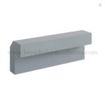 Gray Shaker Angle Light Rail Moulding