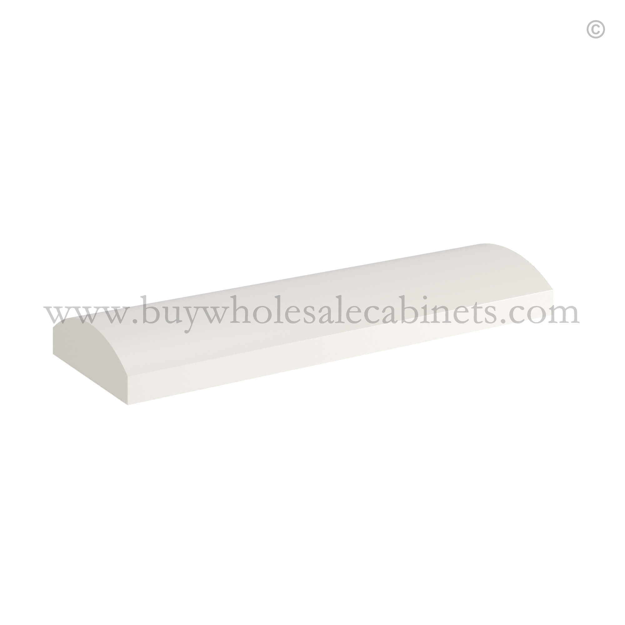 NNN Charleston White Raised Panel Batten Moulding - Image 1