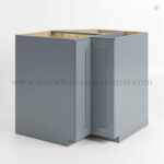 Gray Shaker Easy Reach Base Cabinet