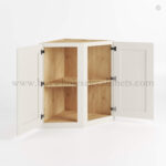 Charleston White Raised Panel Base End Cabinet - Image 2