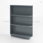 Gray Shaker Base End Shelf (Reversible)
