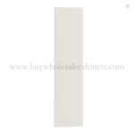 Charleston White Raised Panel Tall Skin Veneer Panel