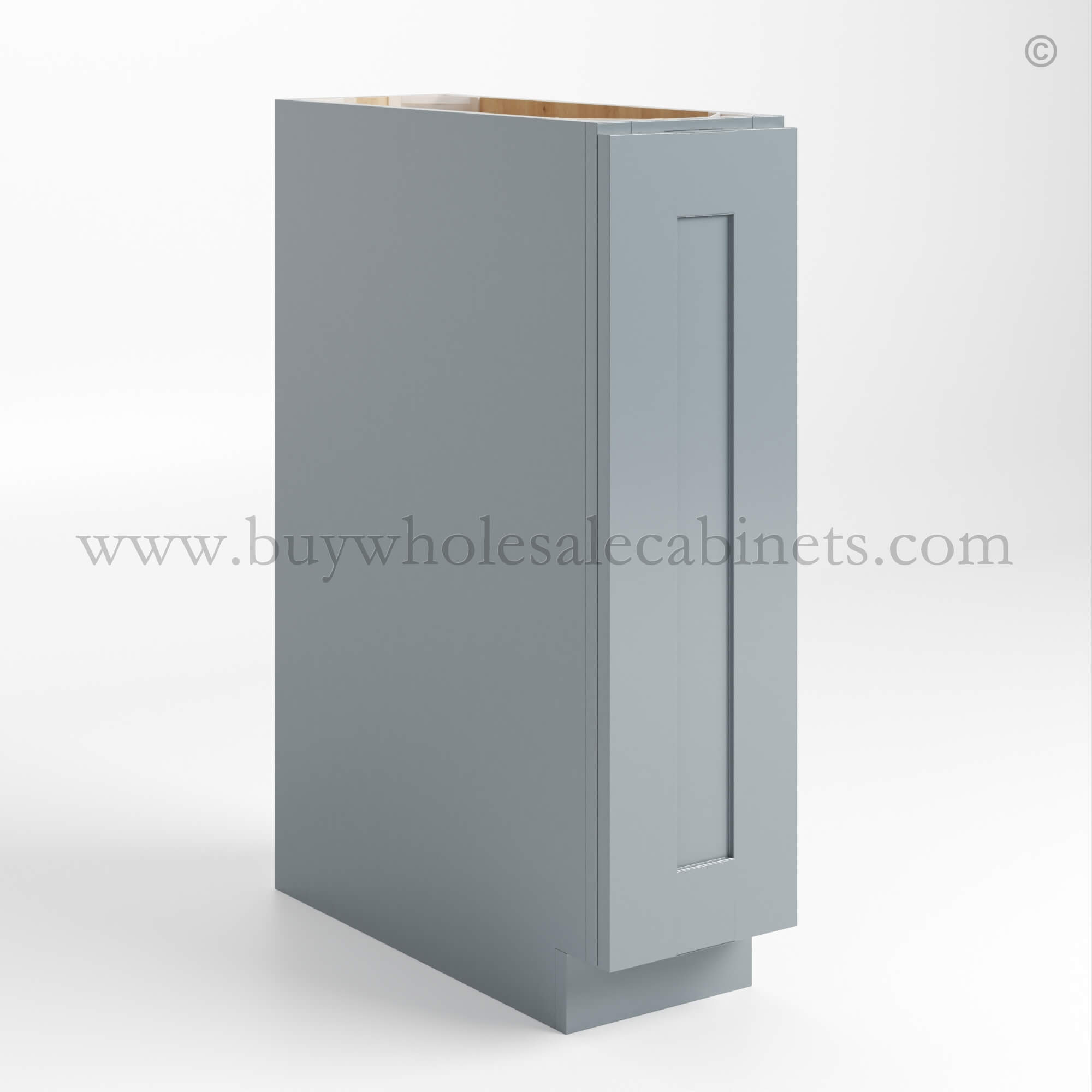 VV closed Shaker Gray Gray Shaker Base Tray - Image 1